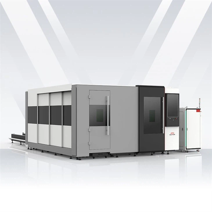 full closed fiber laser cutting machine price